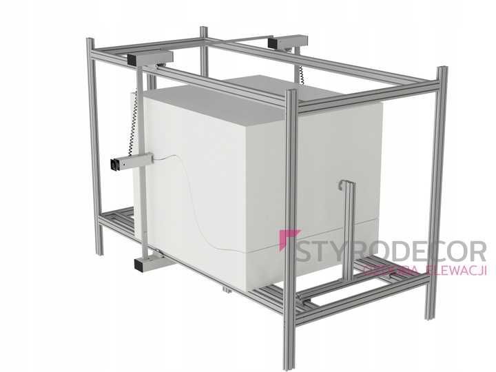 Styropian EPS styrodur XPS cięcie na wymiar frezowanie CNC 2,5D
