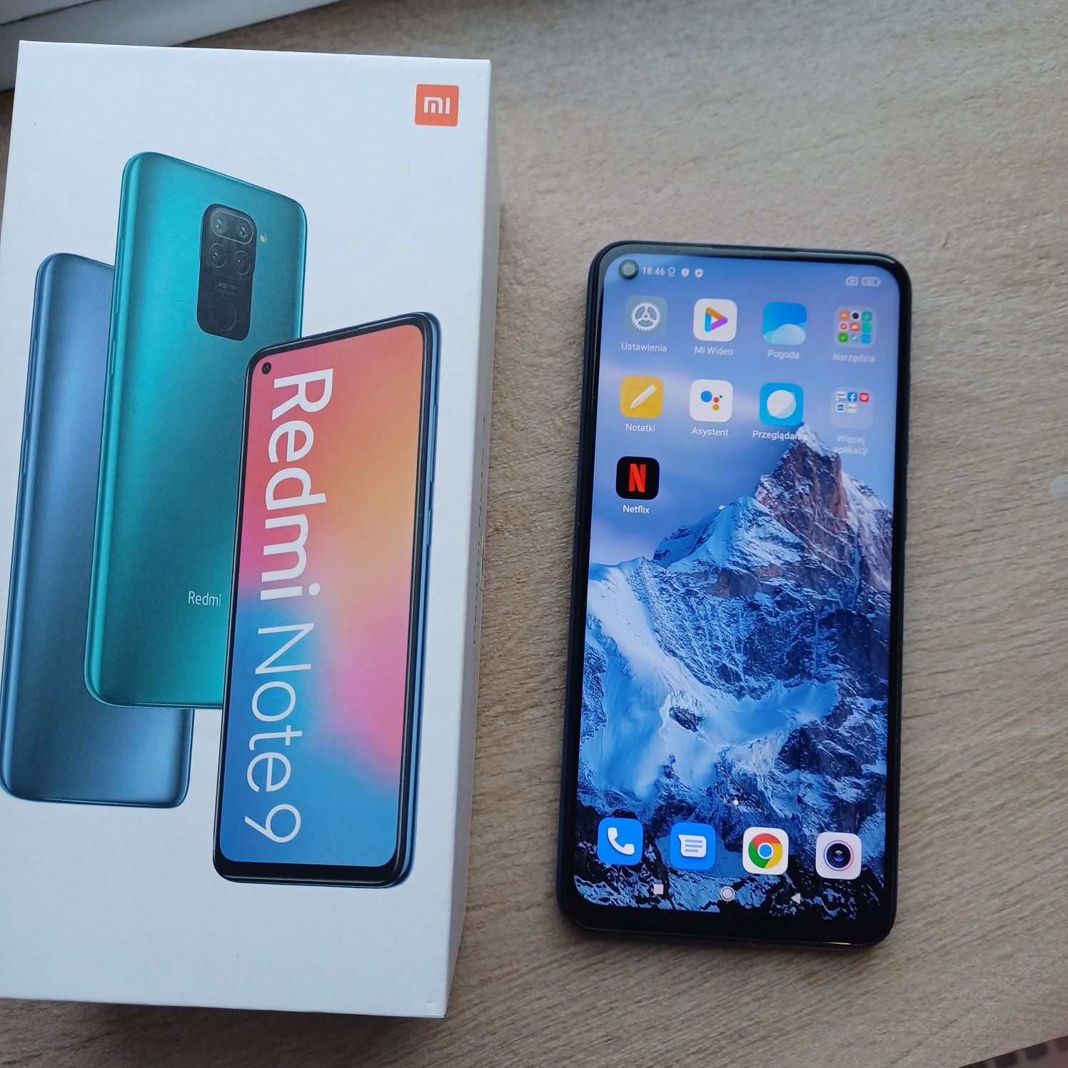 Xiaomi redmi note 9 midnight grey