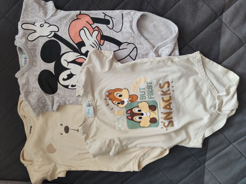 Zestaw body Disney rozmiar 86 i 92