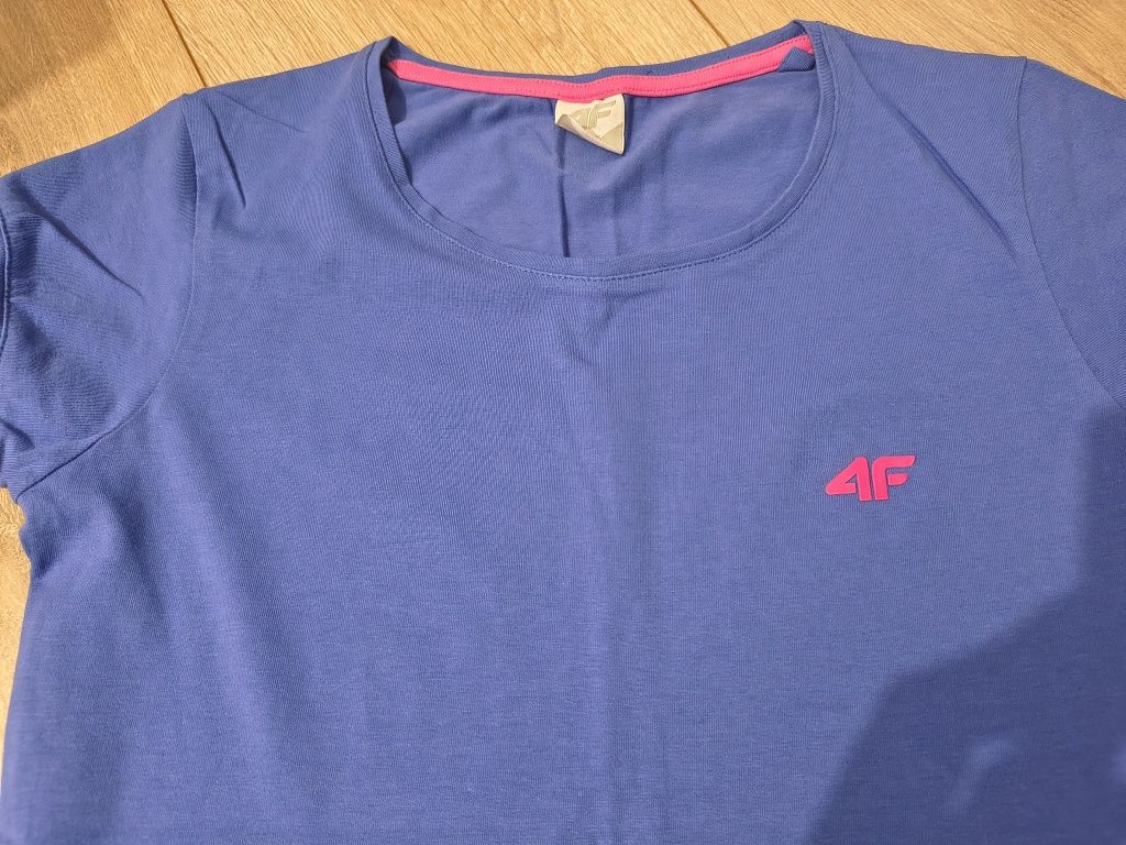 T-shirt podkoszulek niebieski 4F rozmiar S