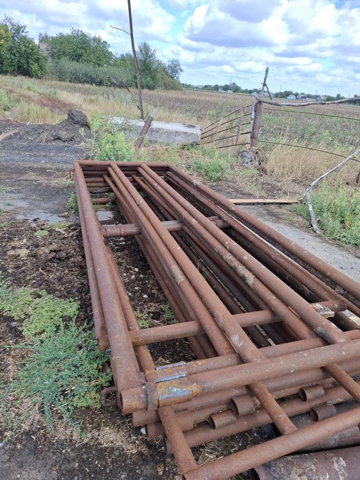 Продам решітки загони труби