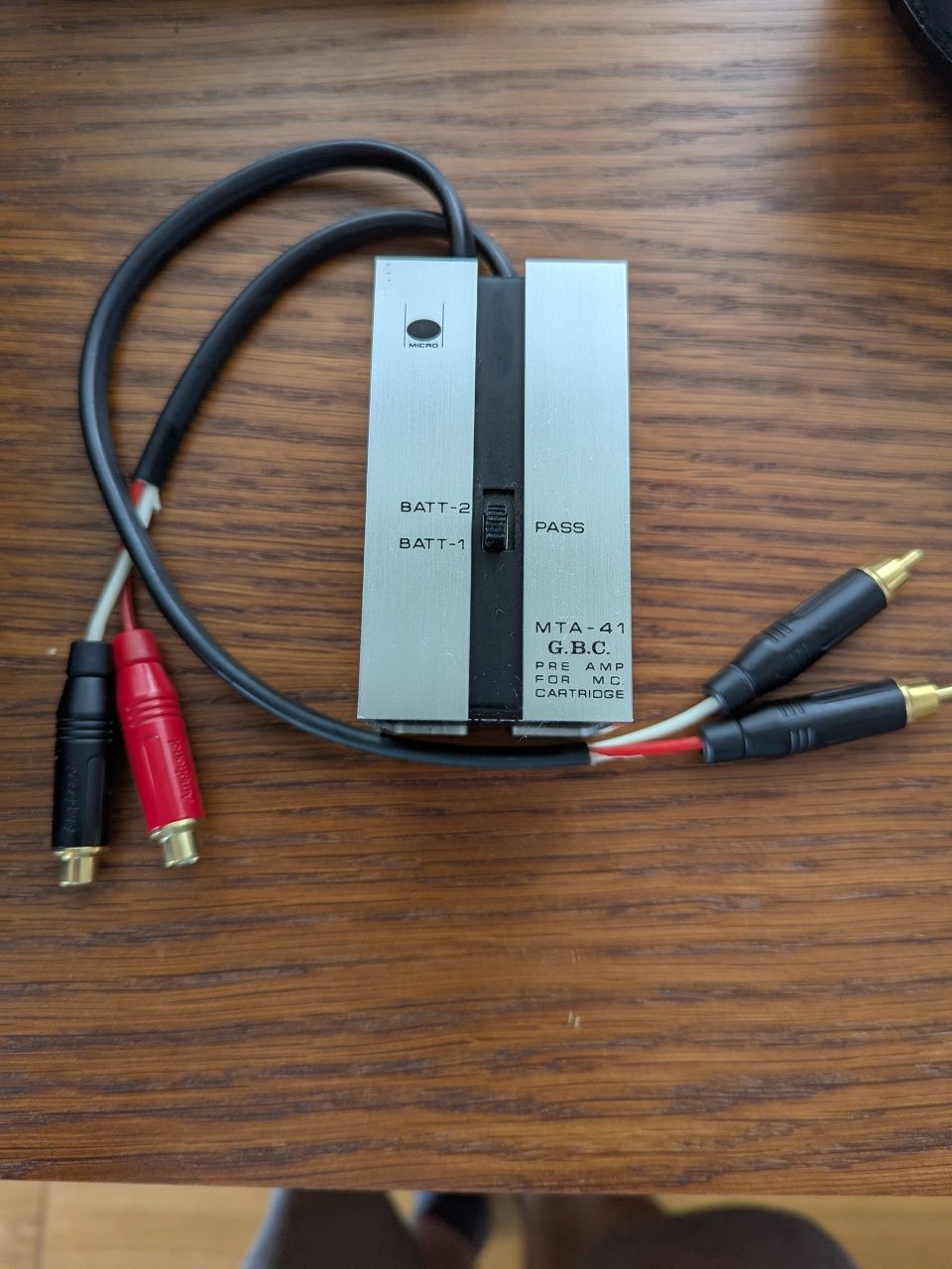 Micro MTA-41  preamp MC  sut