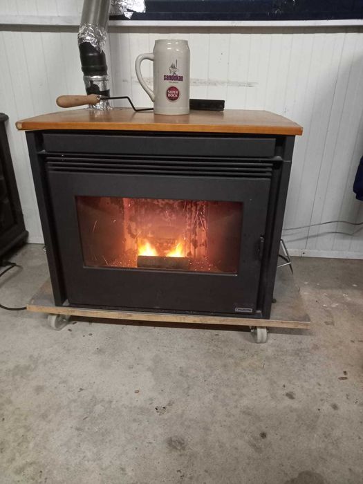 Recuperador a pellets de embutir