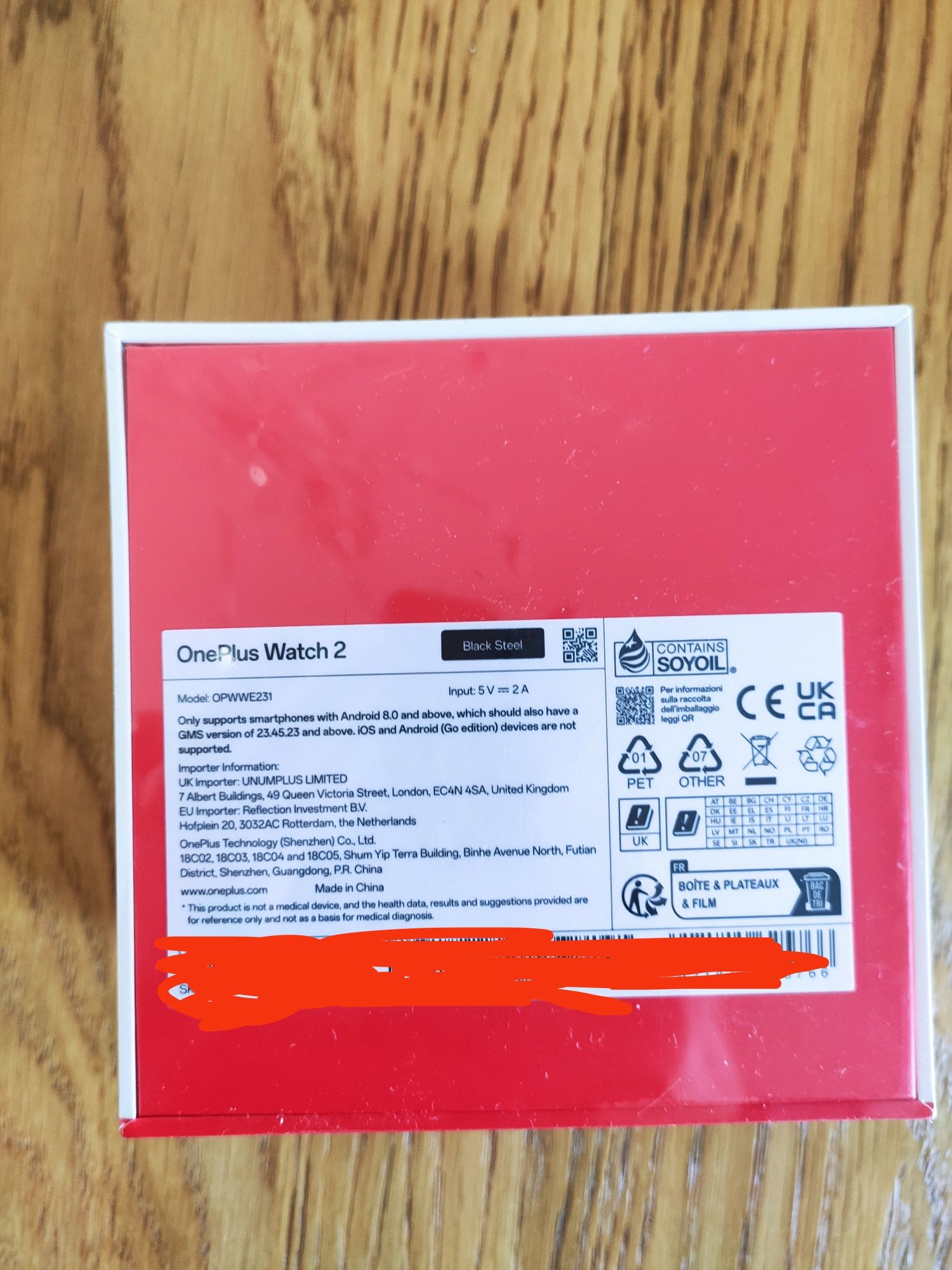 NOWY smartwatch Oneplus 2 + 3 LATA gwarancja!