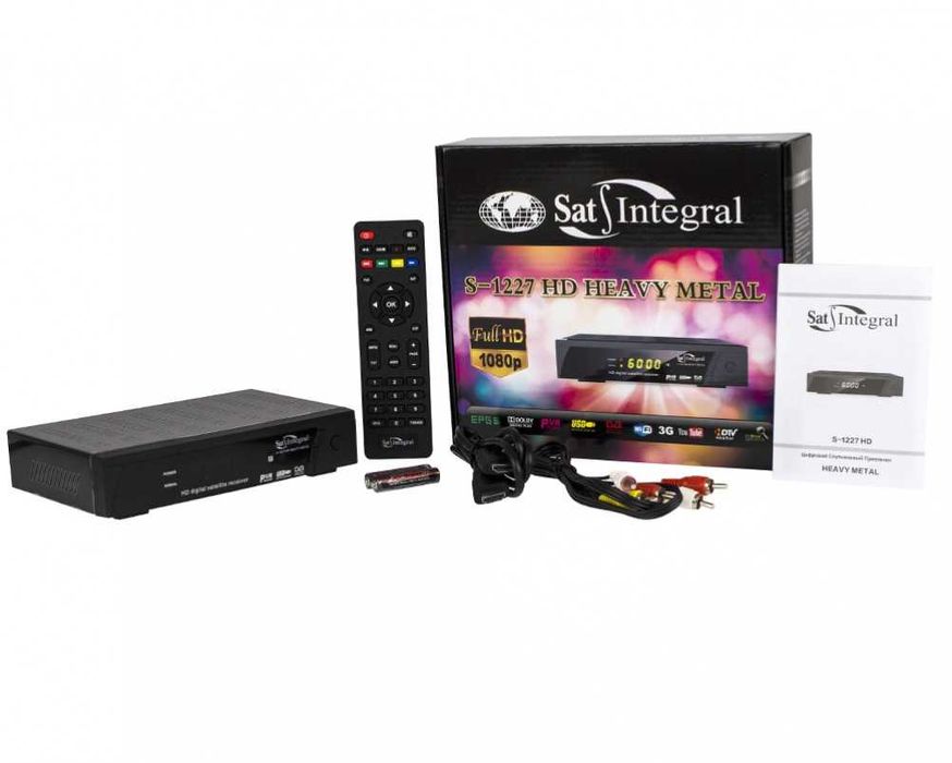 Продам супутниковий тюнер Sat-Integral S-1227 HD HEAVY METAL