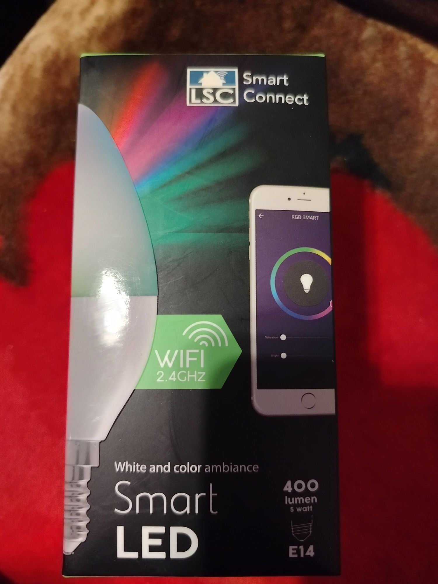ExtraLink Inteligentna żarówka LED C37 (E14, RGB, WIFI)