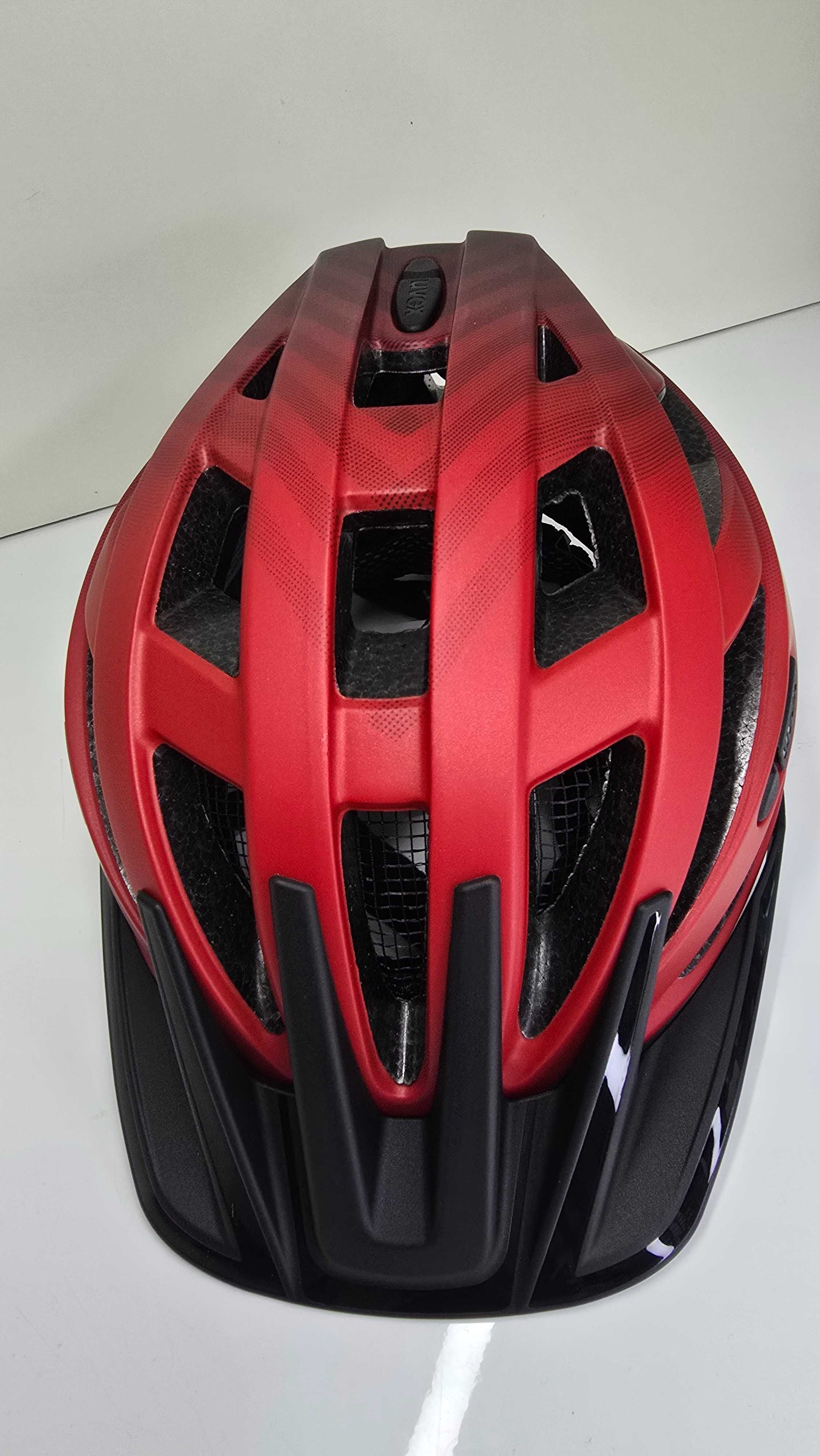 Kask rowerowy mtb UVEX I-VO CC red black matt rozm 52-57cm