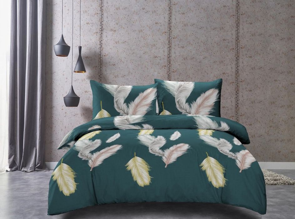 Pościel Satynowa160x200 Piórka 2446 eStilex