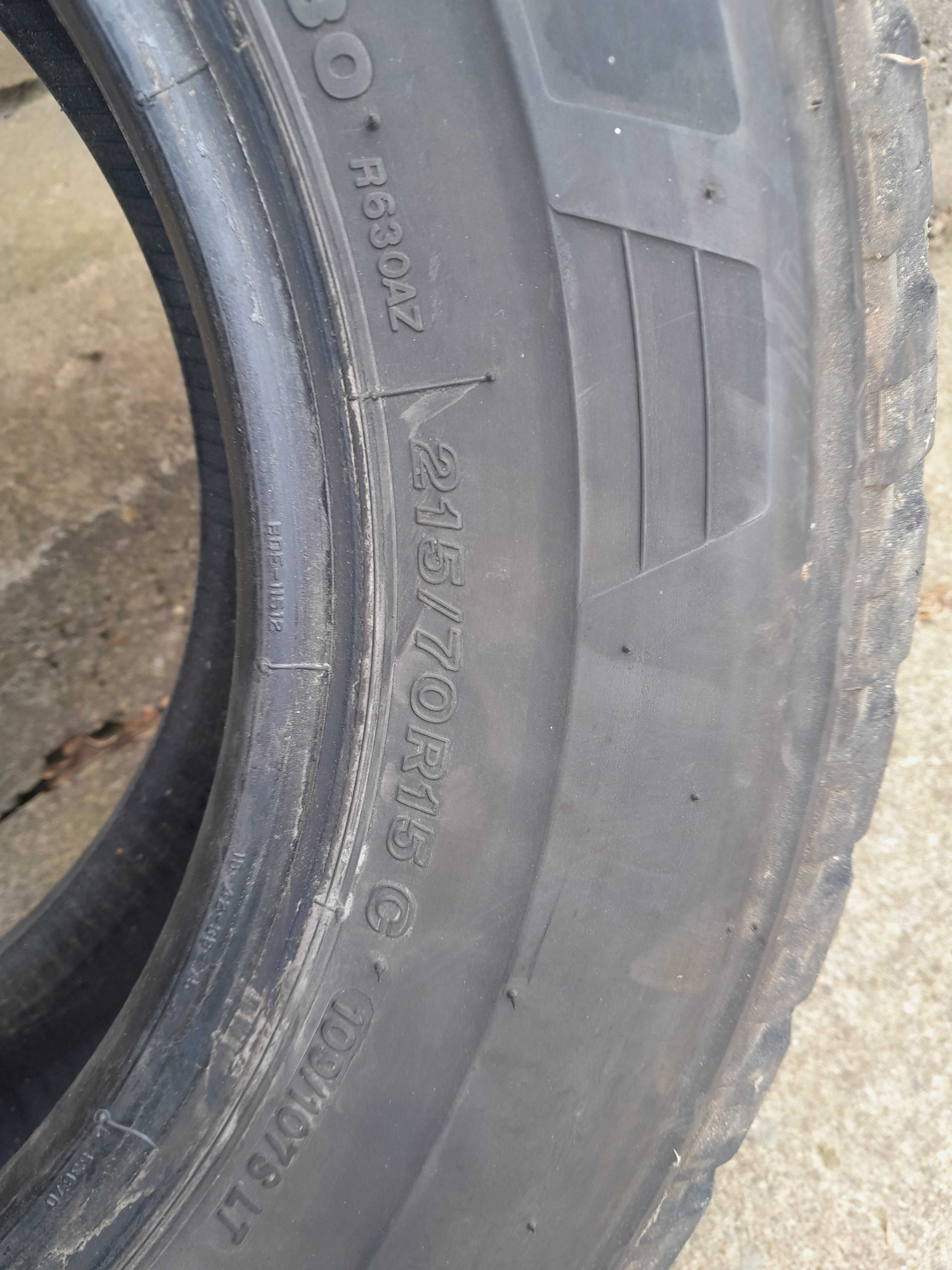 Opony letnie bridgestone duravis 215/70 R15