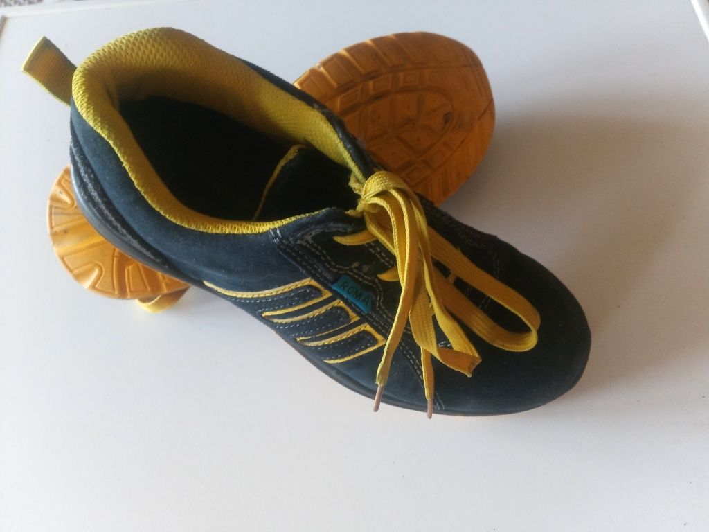 Obuwie robocze zamszowe Roma S1, unisex, podnosek,.rozmiar 40