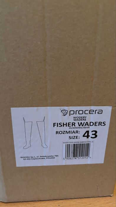 Wodery rozmiar 42 i 43
