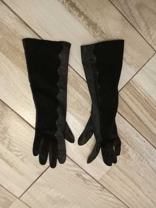 Шкіряні рукавички жіночі