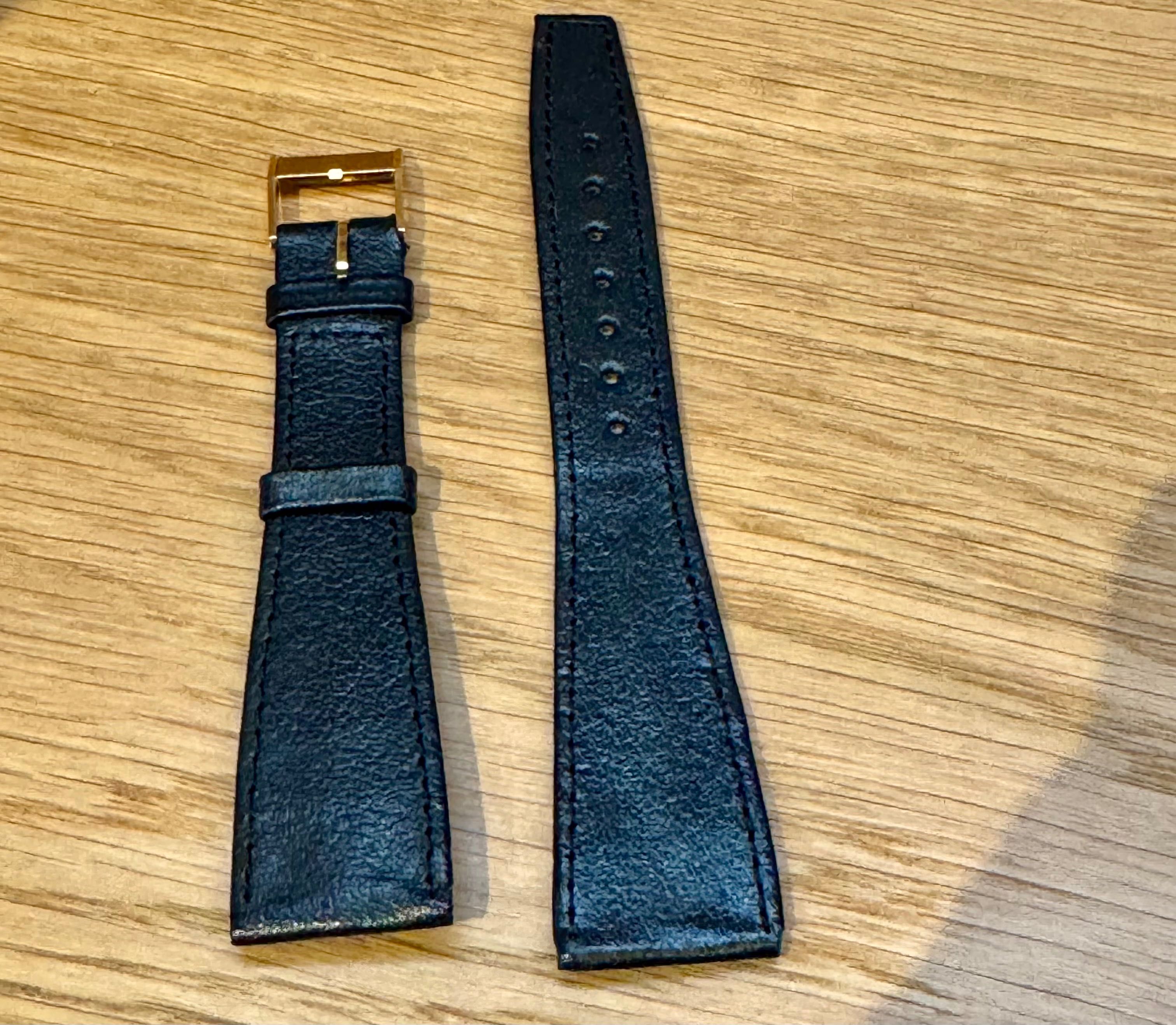Pasek do zegarka klasyczny vintage 22mm