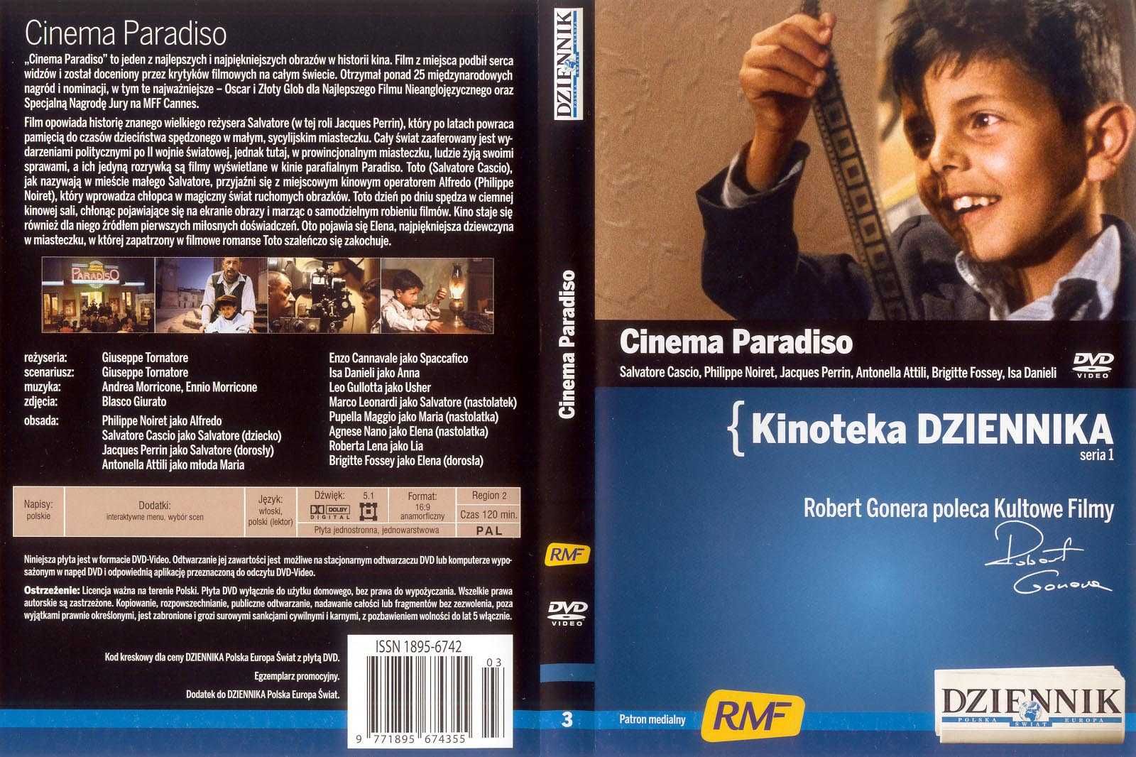 Filmy na DVD w kolekcji Kinoteka "Dziennika" cz.1