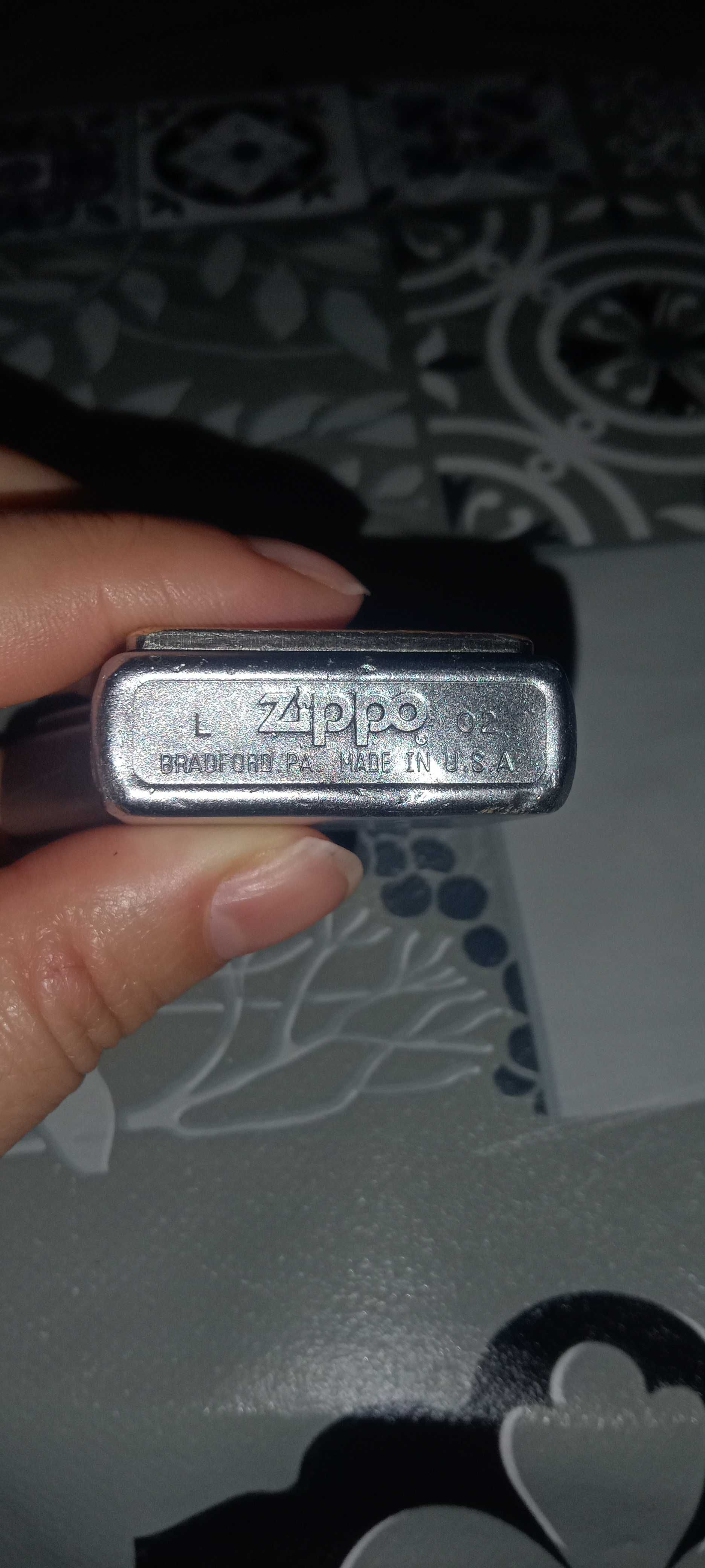 Esqueiro da Zippo original em prata