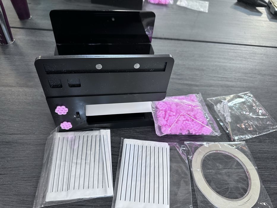 Maquina de floração de cílios