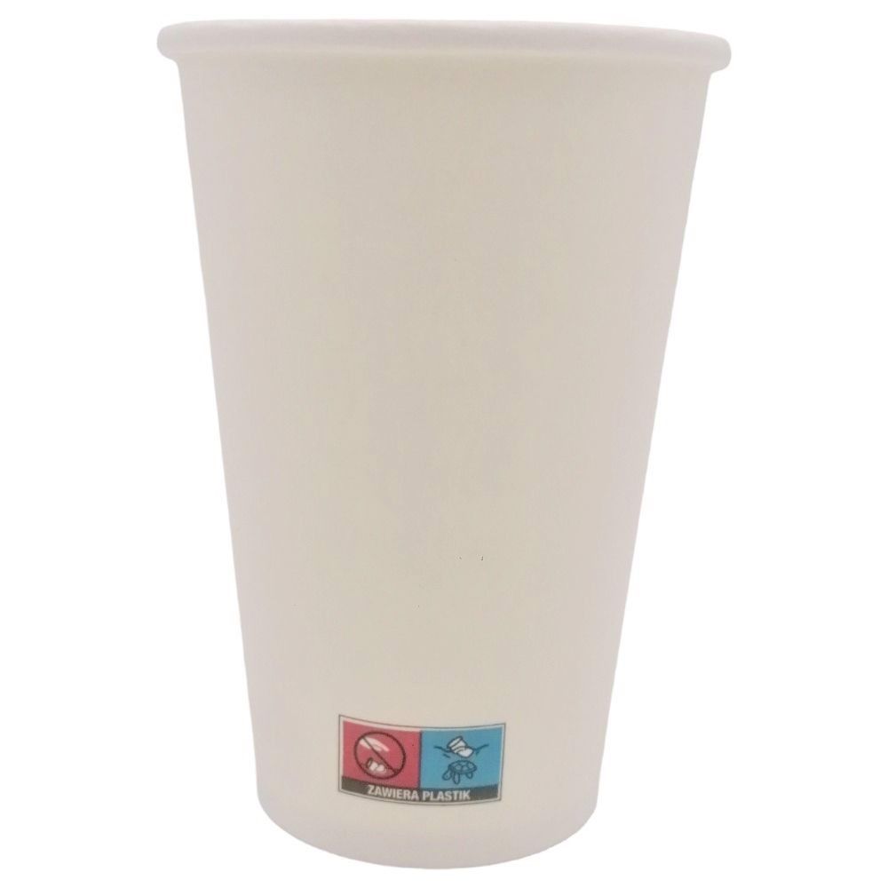 kubek papierowy biały 400ml enjoy drink&go 50szt $