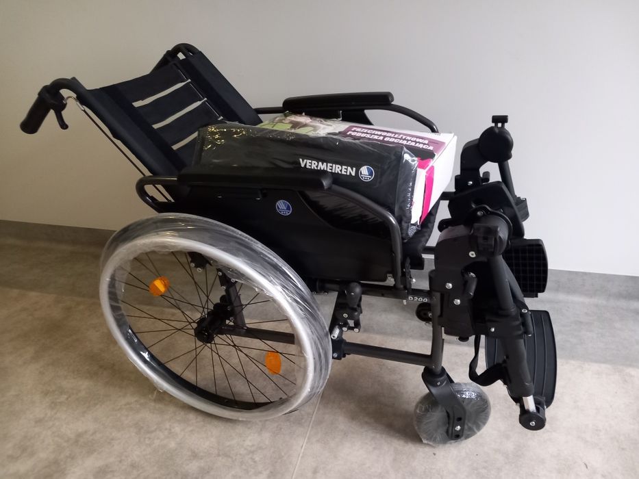 Wózek Inwalidzki D200  Vermeiren - NOWY Nieużywany
