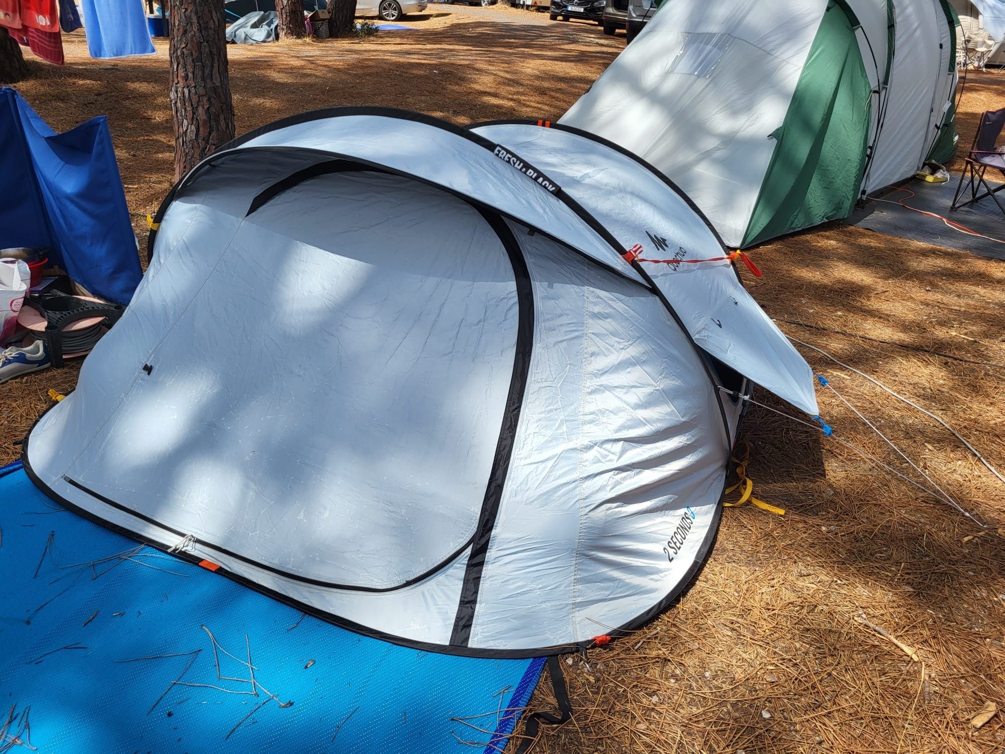 Tenda 2segundos QUECHUA 3pessoas