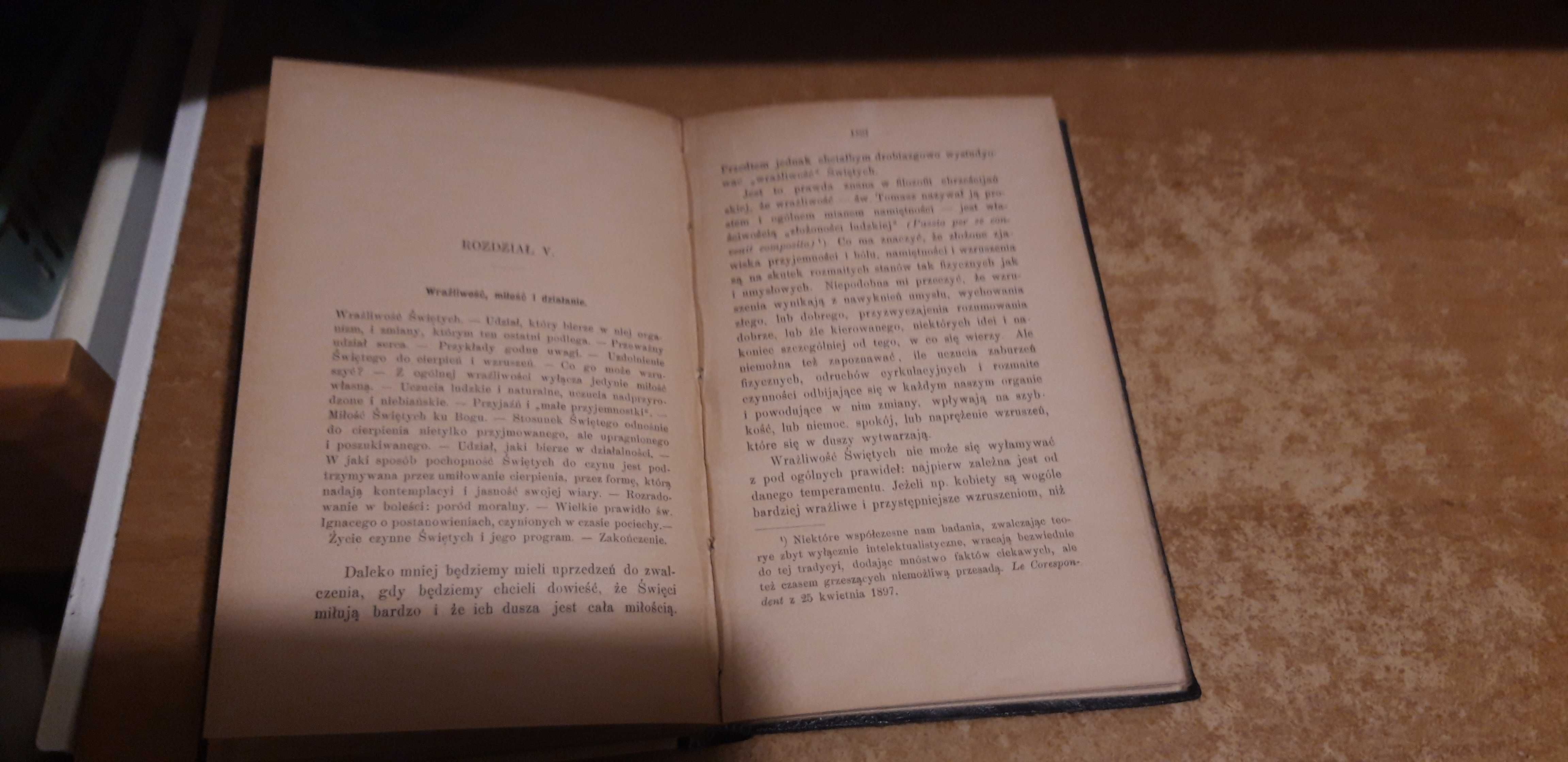 PSYCHOLOGJA ŚWIĘTYCH - H. JOLY- Warszawa 1899, opr.