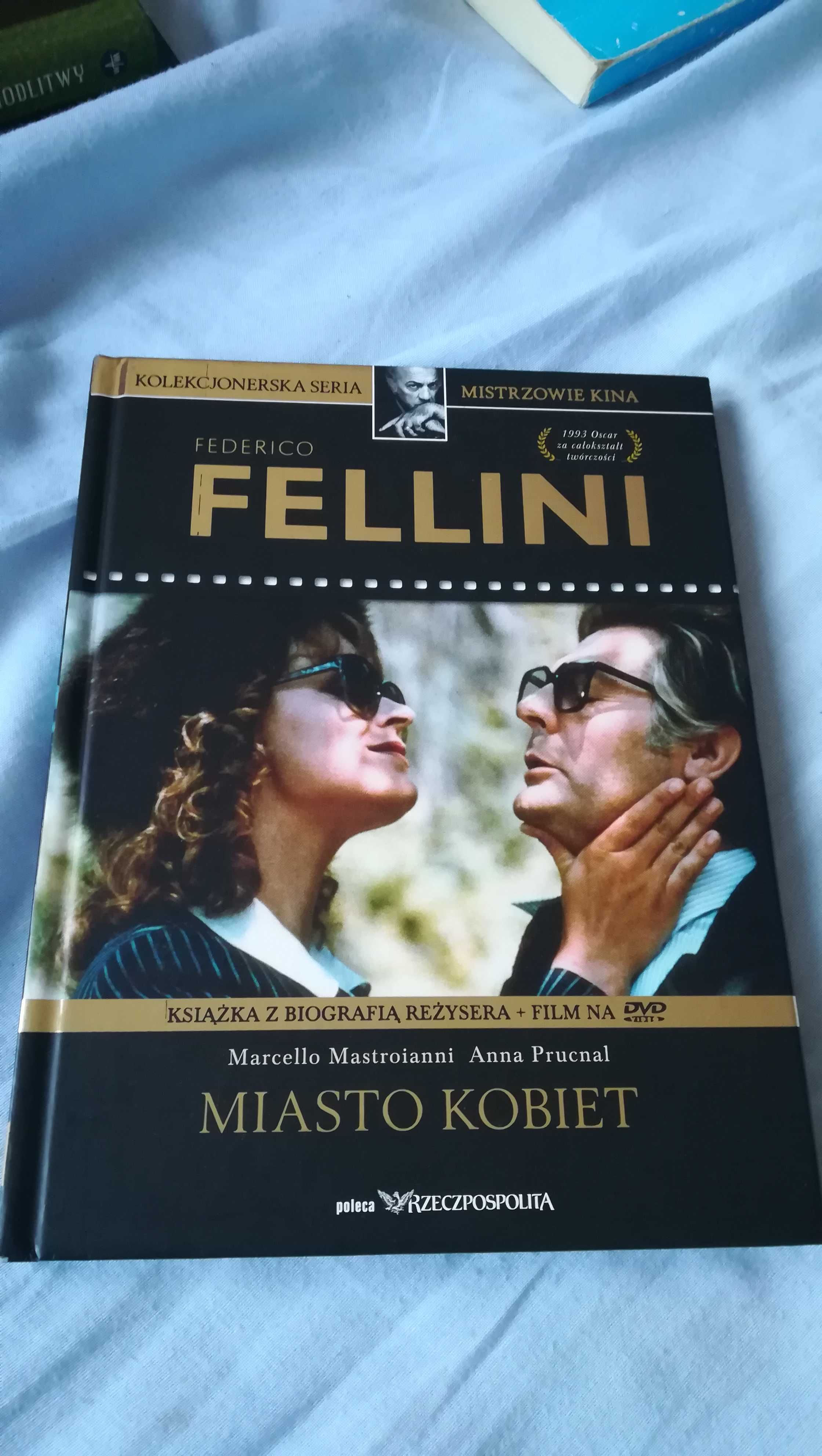 Frederico Fellini - Miasto kobiet / książeczka,biografia + film na DVD