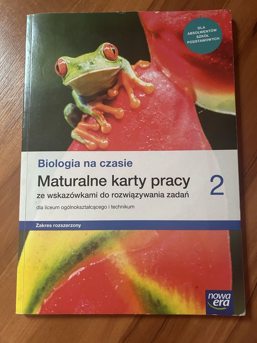 Biologia na czasie maturalne karty pracy dla klas 1 2 3 4 Nowa Era