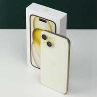 Żółty IPHONE 15 128GB rzadki kolor gwarancja komplet telefon bat. 100%