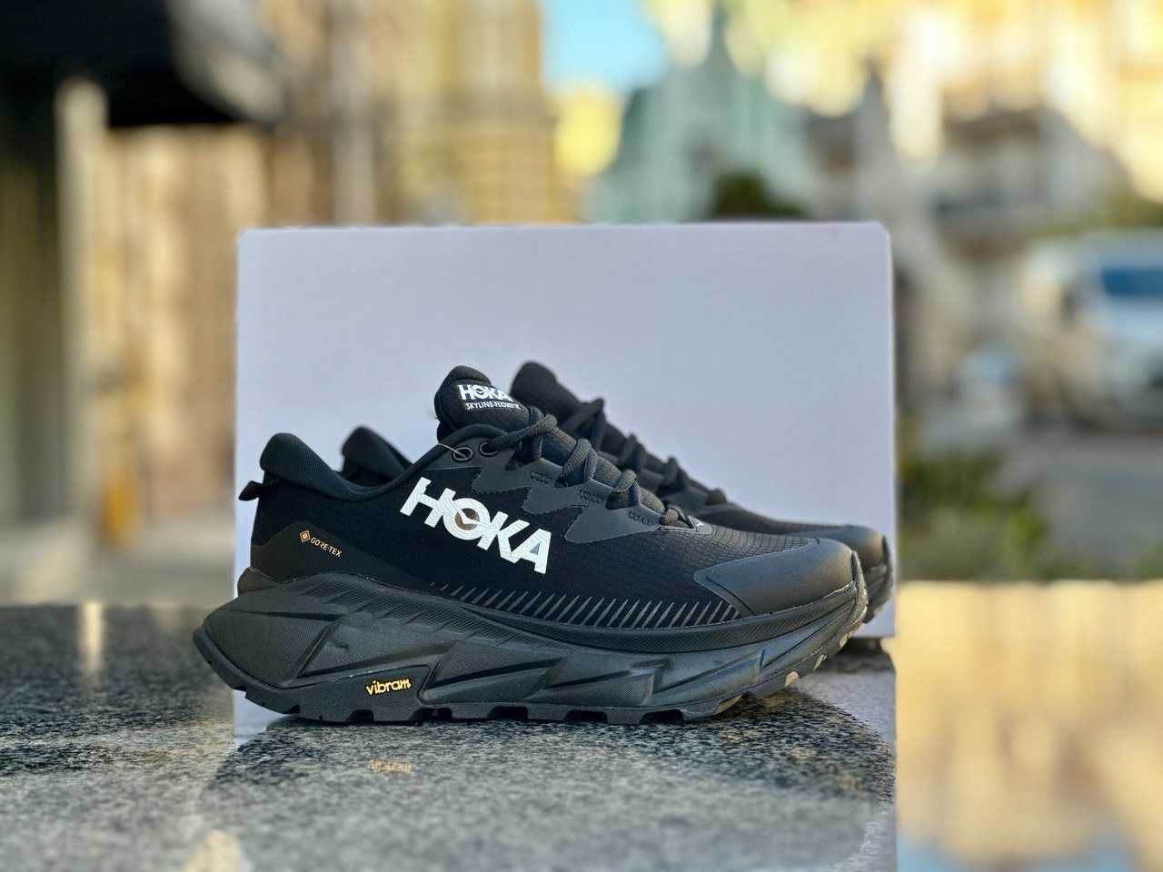 !SALE! Hoka Skyline-Float (Gore-Tex) Black/White 40 41 42 43 44 45 гтх