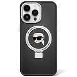 Etui Karl Lagerfeld Ring Stand Karl Head MagSafe do iPhone 15 Pro Max