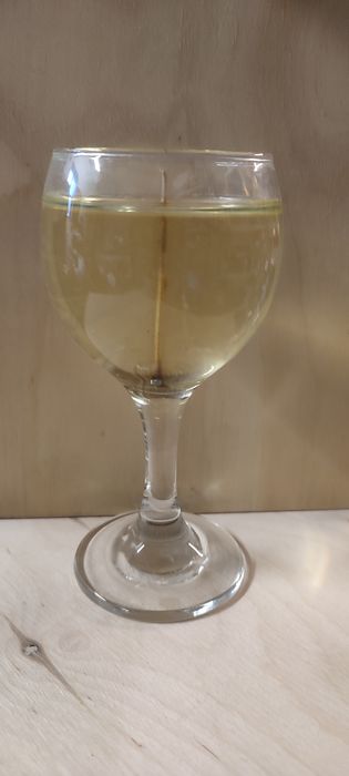 Vela em copo, gel