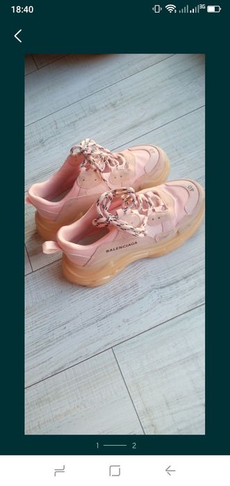 Buty rozmiar 40, różowe