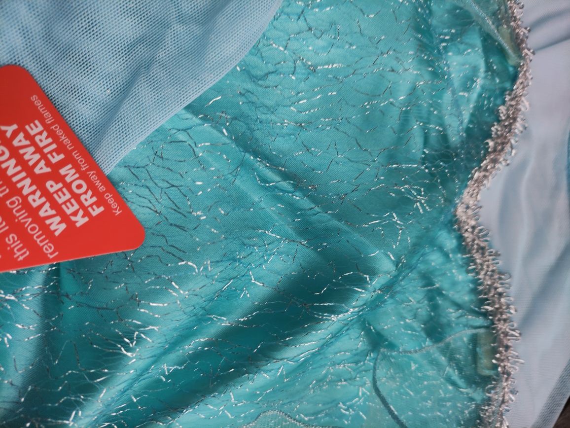 Frozen Elsa | Vestido Carnaval Fantasia Menina 6-7 anos novo