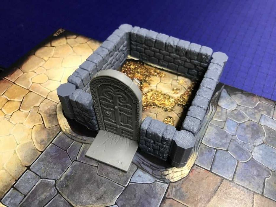 Zestaw ścian do gry Massive Darkness 2 i innych dungeon crawlerów