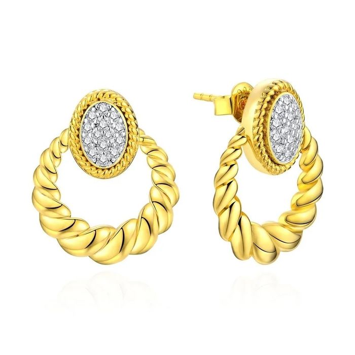 Срібні сережки цвяшки гвоздики вінтажний стиль з муасанітами