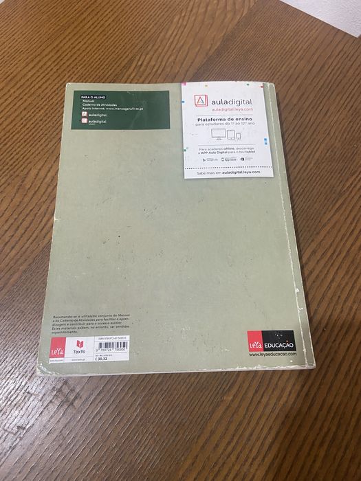 Manuais e Caderno de Atividades Português 11 ano