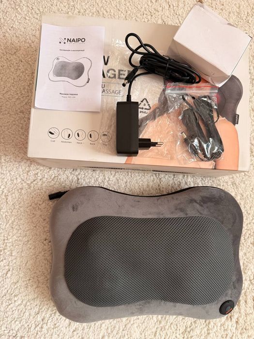 Масажна подушка Naipo Plush MGP-129M