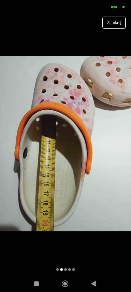 Dziewczęce buty crocs 13(30/31)