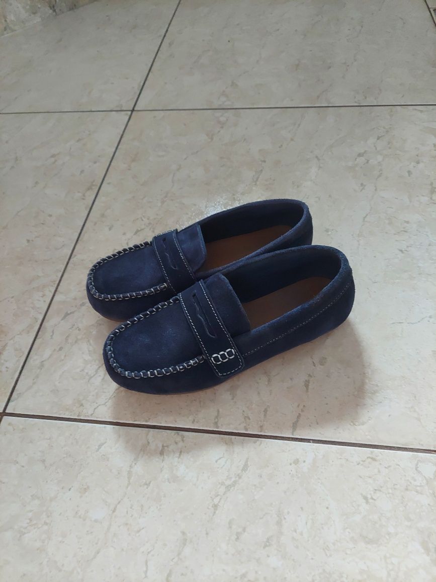 Mokasyny granatowe reserved 32