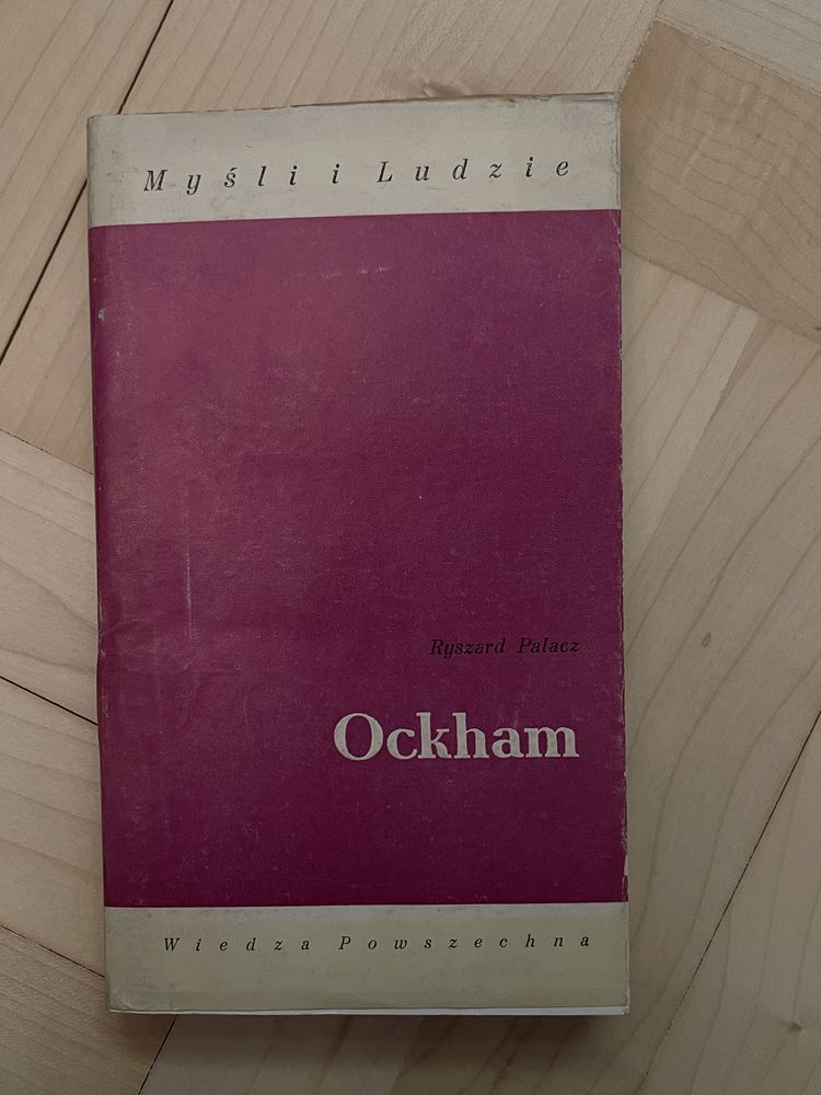 Myśli i ludzie Bergson Ockham HEgel i jego uczniowie Filozofia