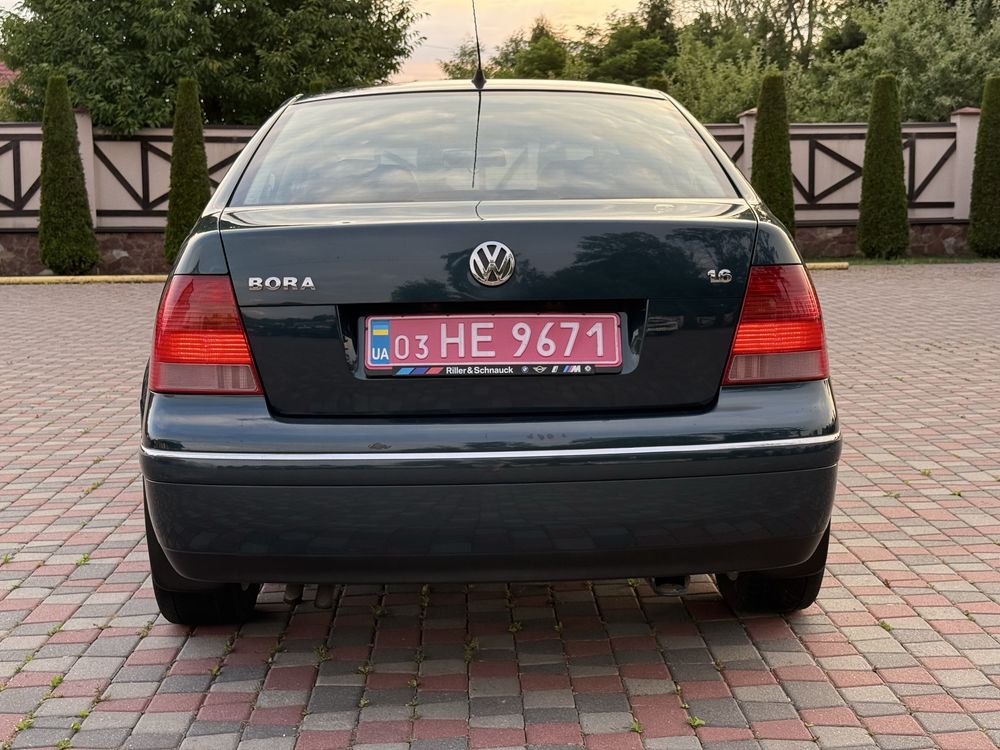 WV Bora 2003рік 1.6 77kw MPI,Стан Ідеальний