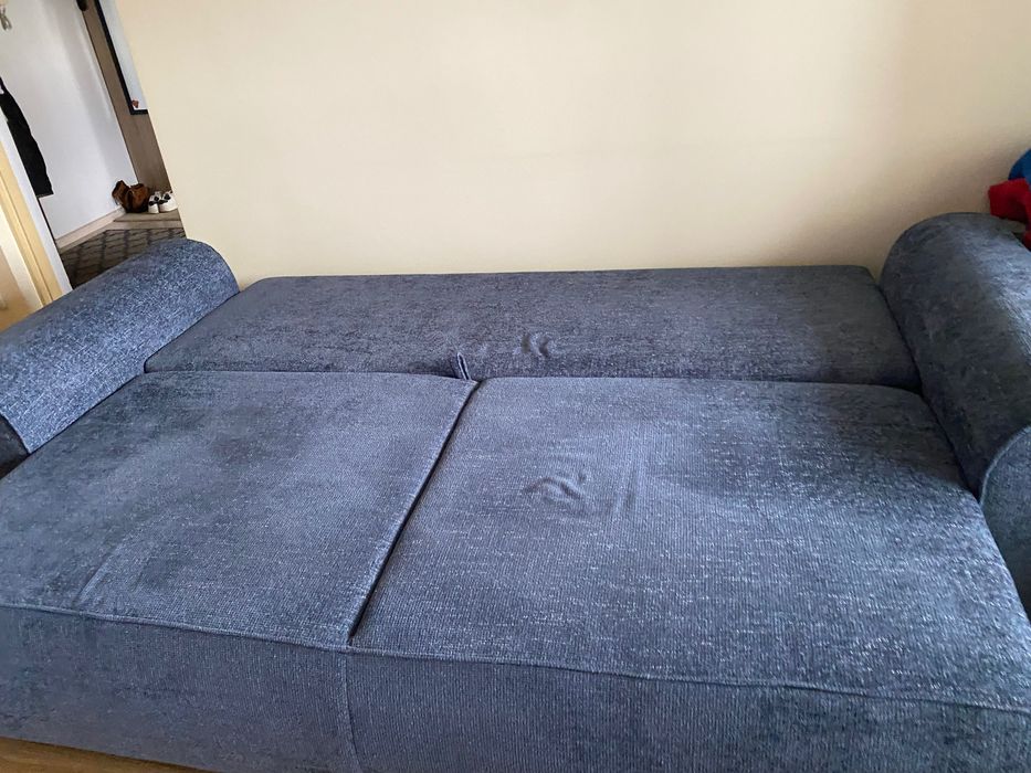 Kanapa Alicante 3 osobowa ,granatowa z AgataMeble