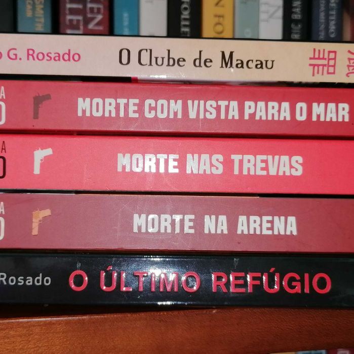 Livros do Pedro Garcia Rosado - Triller, como novos e sem danos