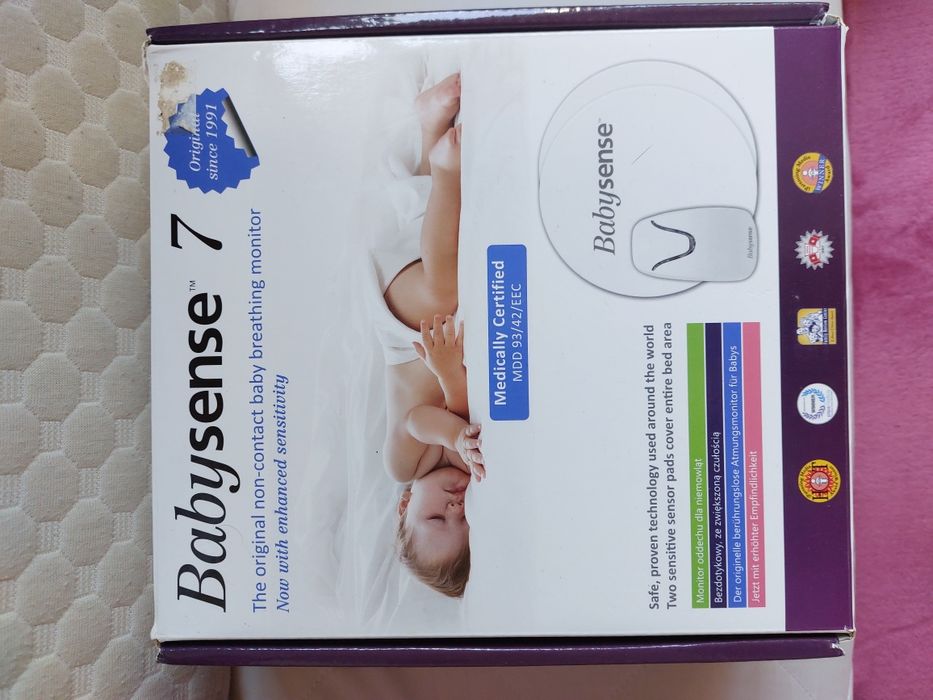 Babysense 7 czujnik oddechu niemowlaka monitor oddechu