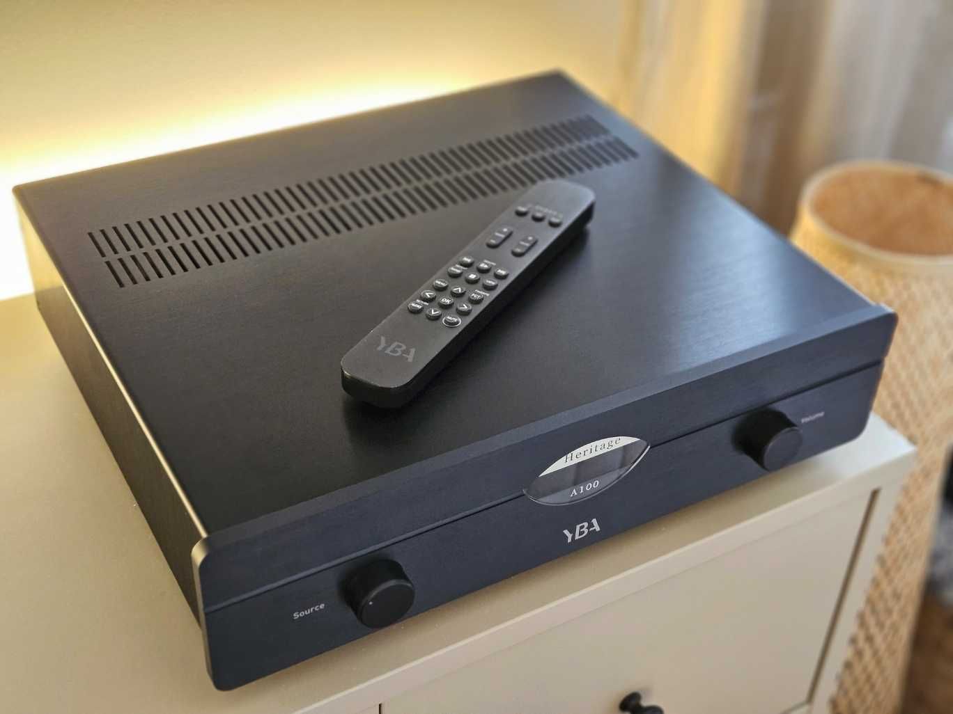 Wzmacniacz stereo YBA Heritage A100 - czarny