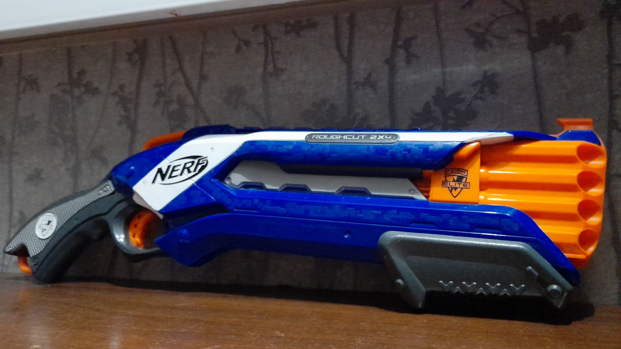 Дробовик Nerf 2x4 + пулі