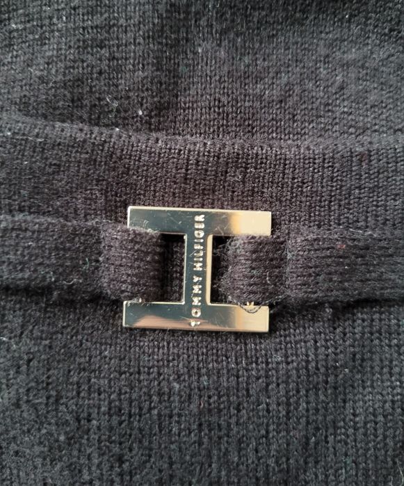 Czarny kardigan Tommy Hilfiger