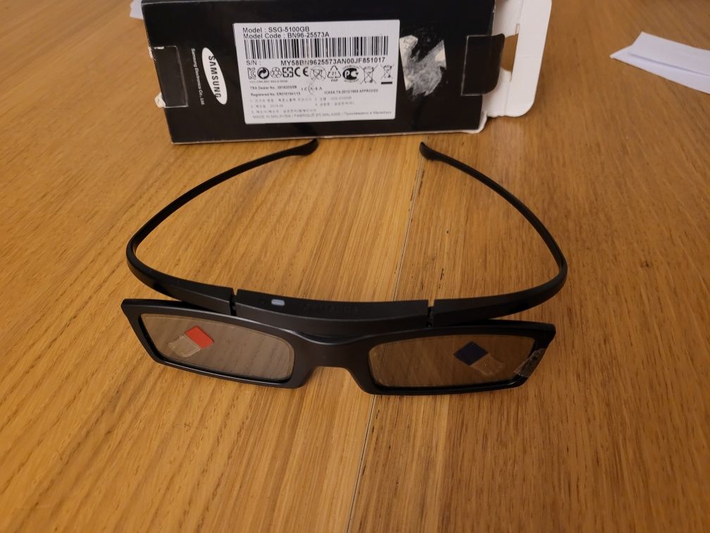 Oryginalne okulary 3D SSG-5100GB Samsung
