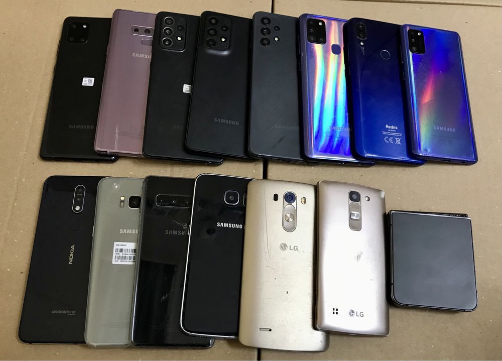 Лот Samsung, Xiaomi, Lg, Nokia