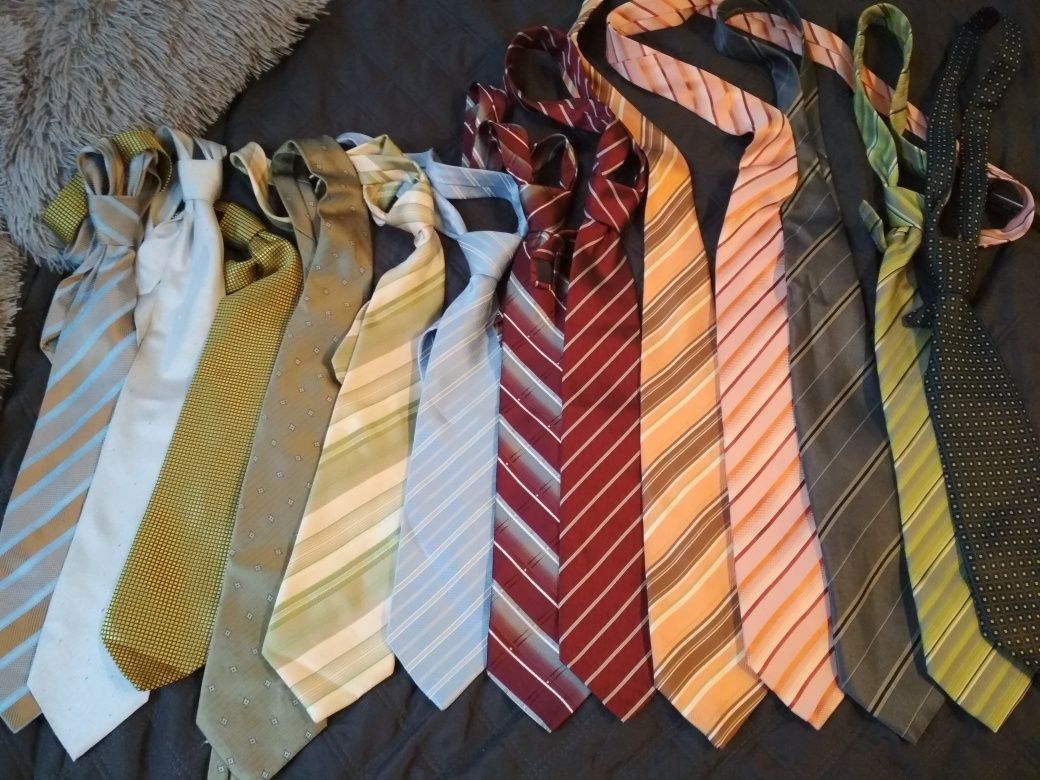 Krawat męski do koszuli