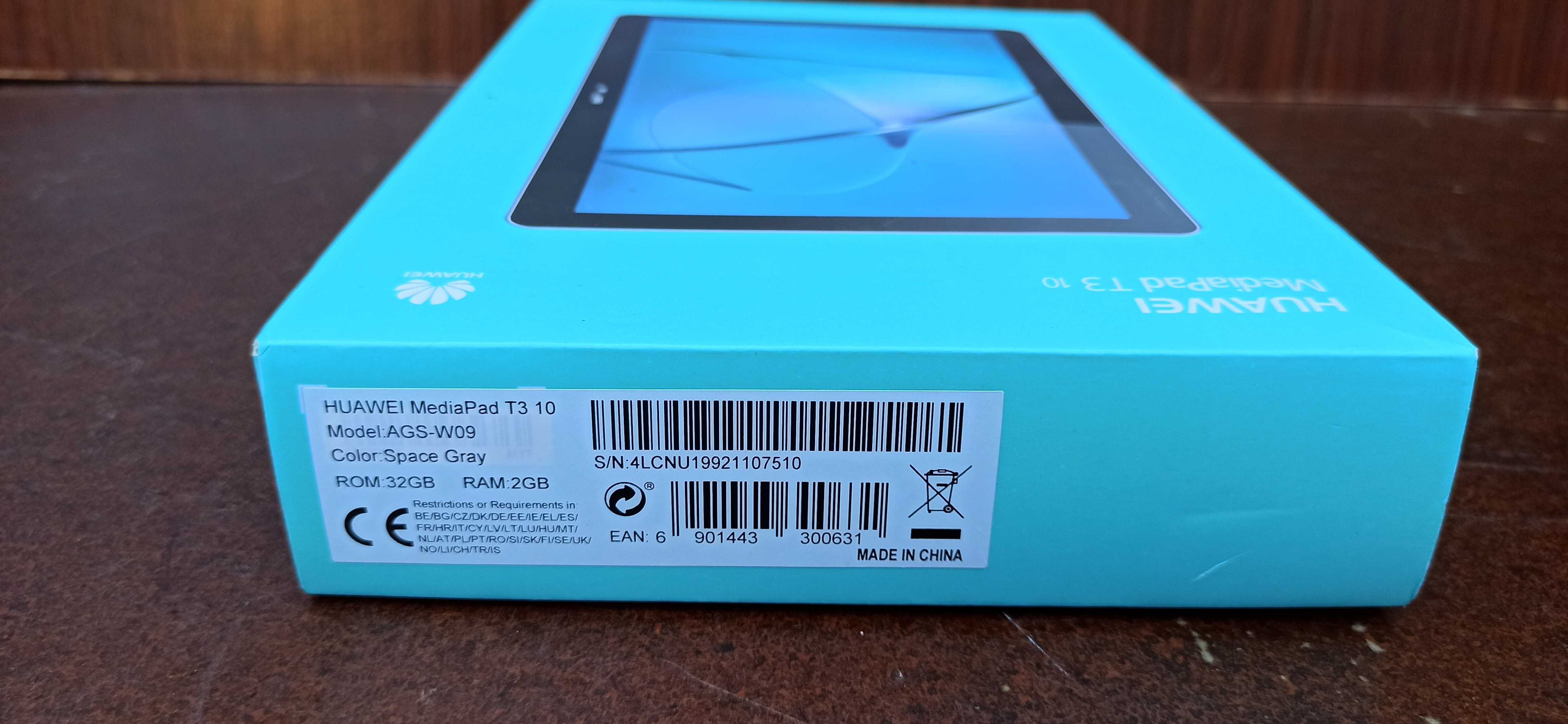 планшет 10" Huawei MediaPad T3  AGS-W09 на восстановление или запчасти